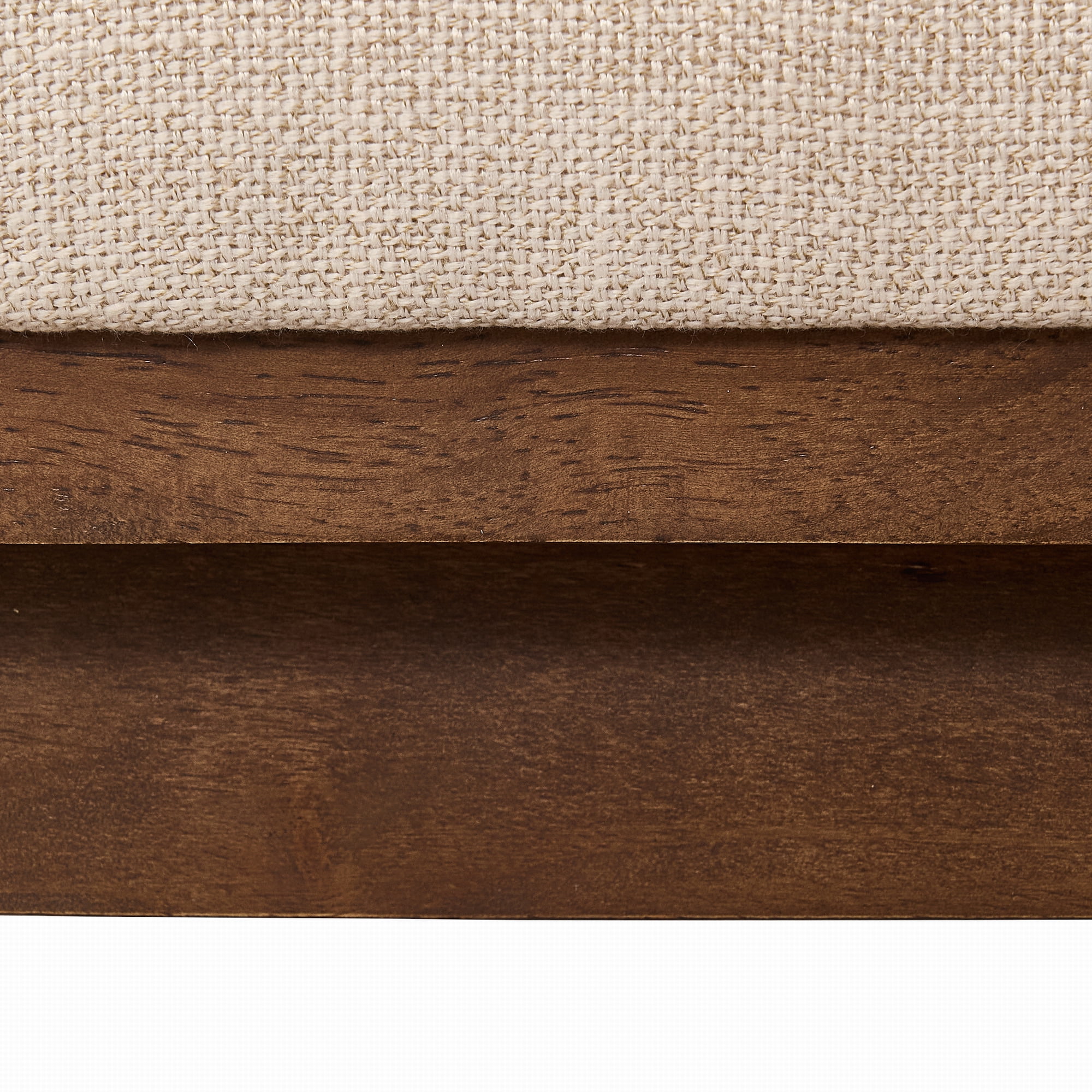 Better Homes & Gardens Springwood Dining Bench, Walnut Wood Finish