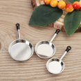thumbnail image 4 of 1 12 Scale Miniature Cookware Mini Dollhouse Playing House Kitchen Furniture Frypan Saucepan Model Doll Accessories, 4 of 7
