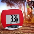 thumbnail image 4 of 1 Set Digital Pedometer High Clearly Accurate Reading Sensitive Touch Button Electronic Large Screen Pedometer Running Use, 4 of 7