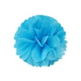 thumbnail image 2 of Wrapables® Set of 12 Tissue Pom Pom Party Decorations for Weddings, Birthday Parties Baby Showers and Nursery Decor, Blue/Pink/Aqua/White, 2 of 4