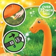 thumbnail image 3 of Splash Buddies Sprinklers for Yard – Inflatable Sprinkler for Kids – Easy and Quick Inflation – Requires Hose Attachment – Perfect for Summertime, Outdoor Play (Orange Dinosaur), 3 of 5