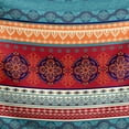 thumbnail image 3 of Sweet Jojo Designs Boho Red Blue Orange Pillow Sham Cover Cases 2 Piece Set, 3 of 4