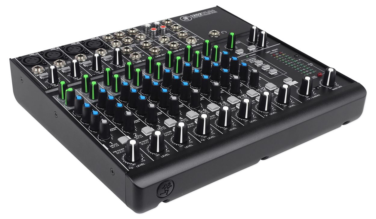New Mackie 1202VLZ4 12-channel Compact Mixer + Matching Mackie Travel Bag