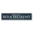 thumbnail image 2 of Bed & Breakfast Novelty Decor, Metal Wall Sign - 4x18 Inches, 2 of 4