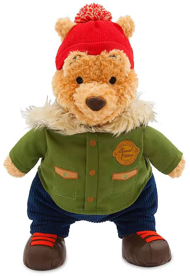 Disney Store Winnie the Pooh Holiday Plush Special Edition 2019 New with Tags