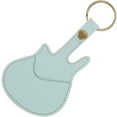 thumbnail image 1 of PU Leather Guitar Picks Case Guitar Picks Holder Portable Guitar Pick Case with Key Chain, 1 of 5