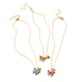 thumbnail image 1 of 3PCS Kids Butterfly Necklace Set Alloy Creative Pendant Necklace Charm Necklace, 1 of 10
