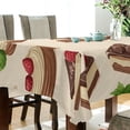 thumbnail image 5 of Yayeee Tablecloths 60" x 90" Rectangle Wrinkle Resistant Party Table Cover, Strawberry Cake, 5 of 8