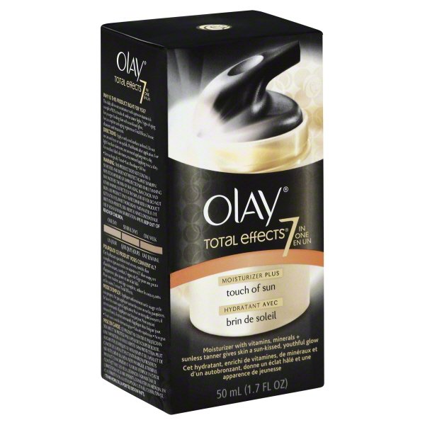 Olay Total Effects Moisturizer Plus Gradual Sunless Tanner, 1.7 Fl Oz