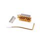 thumbnail image 5 of Eigraketly Puente de guitarra eléctrico 6 sillines accesorios mejorados pieza reemplazada resortes mano de obra puentes individuales sin rebabas Accesorios para instrumentos musicales Eigraketly OD025776-00, 5 of 6