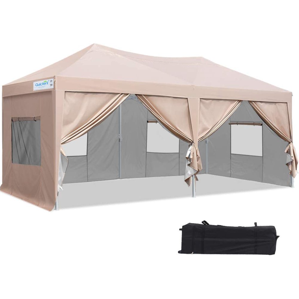 Quictent Privacy 10x20 ft EZ Pop Up Canopy Tent Party Tent Outdoor