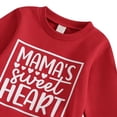 thumbnail image 7 of Gerichy Toddler Baby Boy Clothes Fall Winter Outfit Valentine’s Day Outfits 18 24 Months 2T 3T Long Sleeve Sweatshirt and Pants Set,Red, 7 of 7
