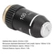thumbnail image 5 of Biological Microscope Lens, 195 Achromatic Black Objective Lens 100X Oil High Power Objective Interface 20.2mm Thread, 5 of 5
