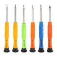 thumbnail image 1 of Juego de 6 destornilladores mini Phillips/ranurados/Torx/Estrella de cinco/Y tipo con cabeza magnética para herramientas de reparación de pequeños electrodomésticos, 1 of 7