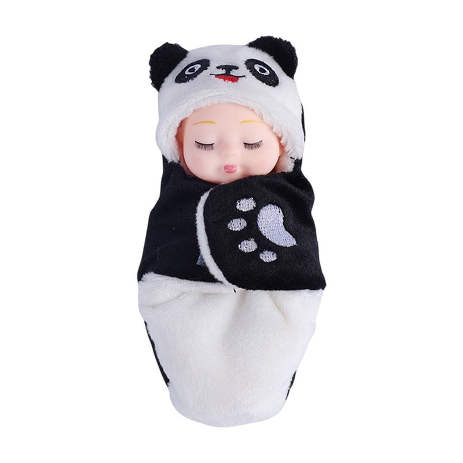 Mini Doll Toys, Kids Dolls with Animals, 5 Inch Cute Little Baby Dolls for Kids 3 Years and Up, PVC Material, Movable and Washable, Perfect Birthday Christmas Gift for Children