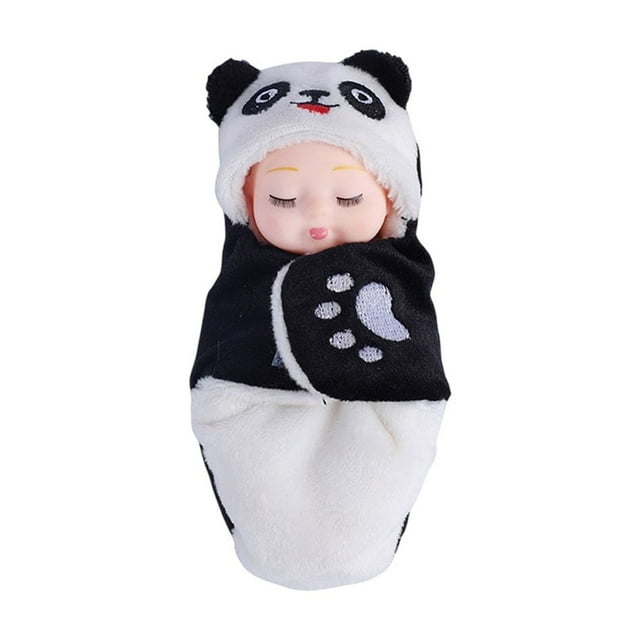 Aodebiao Movable Mini Doll with Animal Costumes - Washable PVC Realistic Toy for Birthday Gift - Interactive Play Companion for Hand-Eye Coordination & Fun Learning