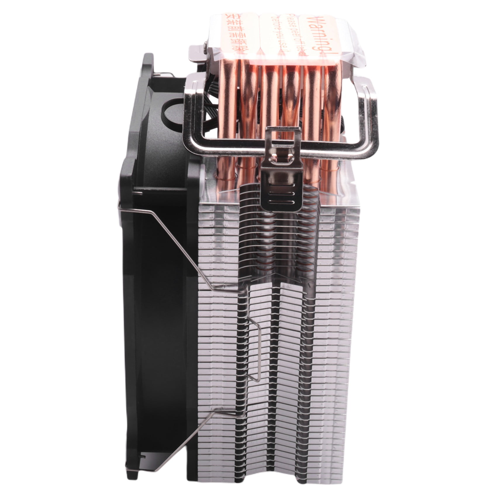 4PIN CPU cooler 6 heatpipe Single fan cooling 12cm LGA775 1151 115x 1366 support AMD