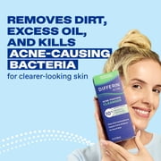 Differin Maximum Strength Acne Foaming Cleanser Face and Body Wash with 10% Benzoyl Peroxide, Fast-Acting Acne Treatment, 5 oz