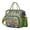 Olive-green-3, variant on Vintage Retro Artistic Lunch Box – Abstract Patterned Insulated Cooler Tote with Earthy Nordic Aesthetic, Ideal for Office Women or as a Birthday Gift