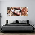 thumbnail image 3 of Trendy Black Woman Canvas Wall Art Fashion Black Girl Posters Prints African American Woman Wall Decor Pictures for Home Living Room Bedroom Bathroom Decoration （Only canvas）, 3 of 6