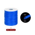 thumbnail image 2 of REGALWOVEN Hollow Pipe Rubber Cords Hollow Tube Silicone Tubing for DIY Jewelry Blue, 2 of 6