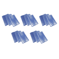 thumbnail image 1 of 500Pcs DIY Blower Heat Seal Flat Mouth Pvc Heat Shrink Film Bag Wrap Waterproof Storager Transparent Plastic Bag 11x30cm, 1 of 5