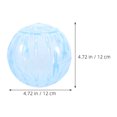 thumbnail image 5 of MUSEYA Dwarf Exercise Ball Hamster Exercise Ball Transparent Easy Installation Small Pets 1Set, 5 of 6