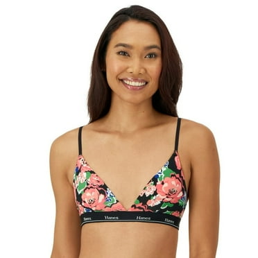 Hanes Originals Women's Stretch Triangle Bra