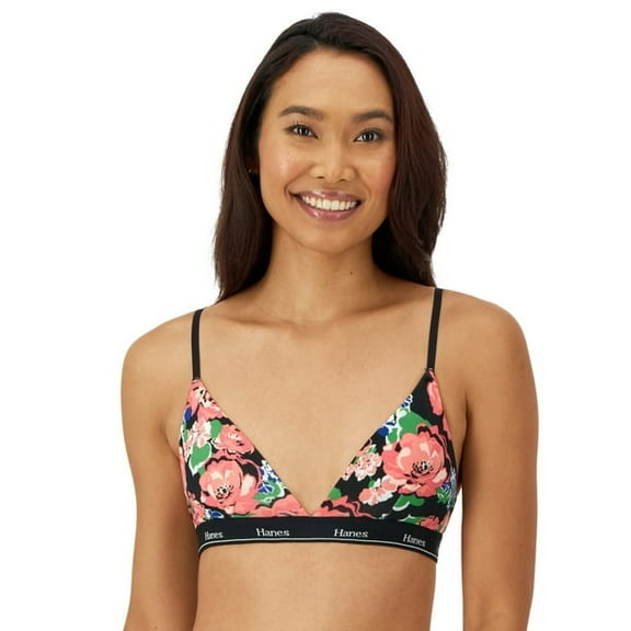 Hanes Originals Women's Stretch Triangle Bra