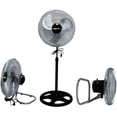 thumbnail image 1 of Tech Tools, Ventilador de Aire de 16" (3 posiciones, 1 ventilador) de 3 Velocidades, Rotación de 90 grados CNX TECH TOOLS Ventilador TECH TOOLS, 1 of 7