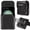 Black, variant on Caseswill For Motorola Razr Ultra / Razr+ Plus (2025) (2024) (2023) / Razr (2025) (2024) (2023) / Razr 60 50 40 Ultra Case Premium Leather Phone Pouch with Belt Clip Holster