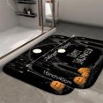 thumbnail image 3 of 1pc Happy Halloween Absorbent Non-Slip Bathroom Thickened Flannel Rug Decor,Soft,Quick Drying,Suitable For Indoor/outdoor Use,Bathrooms,Bedrooms,Kitchens,Terrace,Laundry Rooms,16"x24", 3 of 9