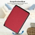 thumbnail image 4 of Slim Case for 6.8" Amazon Kindle Paperwhite 2021 11th Generation, Auto Sleep Wake Lightweight Thin Protective Shockproof Case Cover for Kindle Paperwhite 2021 11th Gen, Red, 4 of 5