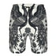 thumbnail image 3 of Fotbe Artistic Black White Peacocks Trajes de Baño Estampados para Hombre, Shorts de Verano de Secado Rápido, Ropa de Playa, Bañadores-Large, 3 of 6