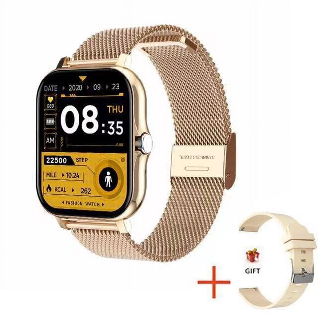 Reloj inteligente Bluetooth Llamada Ejercicio Podómetro Frecuencia cardíaca Presión arterial Oxígeno en sangre Sueño Monitoreo de salud