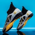 thumbnail image 2 of Botas de fútbol FG/TF para hombre, zapatillas de fútbol sala profesionales unisex antideslizantes para niños, zapatillas de fútbol para entrenamiento de césped al aire libre, zapatillas de fútbol, 2 of 5