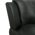 thumbnail image 6 of Aukfa 3 Piece Sofa Set - 42" Wide Upholstered Couch Armchair, Leather, Black, 6 of 10