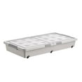thumbnail image 2 of Caja de almacenamiento debajo de la cama, contenedor de almacenamiento debajo de la cama, organización multifuncional con cubierta para libros, juguet 100CMX50CMX13.5cm, 2 of 8