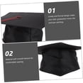 thumbnail image 3 of Yazoeia 4pcs Graduation Hat Children's Graduation Hat Graduation Caps Graduation Hat Children's Graduation Caps CJC912-195142, 3 of 9