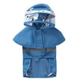 thumbnail image 1 of QJUHUNG Plus Size Reflective Dog Raincoat - Waterproof Duck Pattern Pet Rainwear, 1 of 7