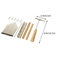 thumbnail image 4 of EeaseCA 1 Set Kalimba 17 Keys Replacement Kit Thumb Piano DIY Accessories Set Kalimba Parts, 4 of 7