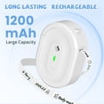 thumbnail image 3 of HKHKPI Label Maker Machine With Tape, Wireless Bluetooth Label Printer, Mini Labeler for School Home Office Organization, White, 3 of 6