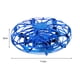 thumbnail image 4 of Cuadricóptero De Aviones Sensor infrarrojo Quadcopter Evitación de obstáculos Luces LED Mini UFO Drone (Azul), 4 of 8
