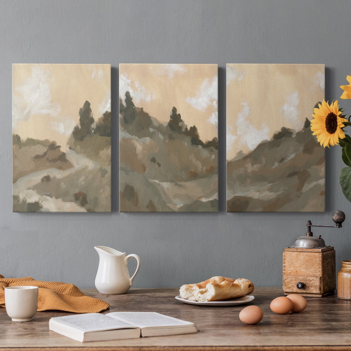 Hillside Walking Path I Premium Gallery Wrapped Canvas - Ready to Hang - 8 x 12 Each