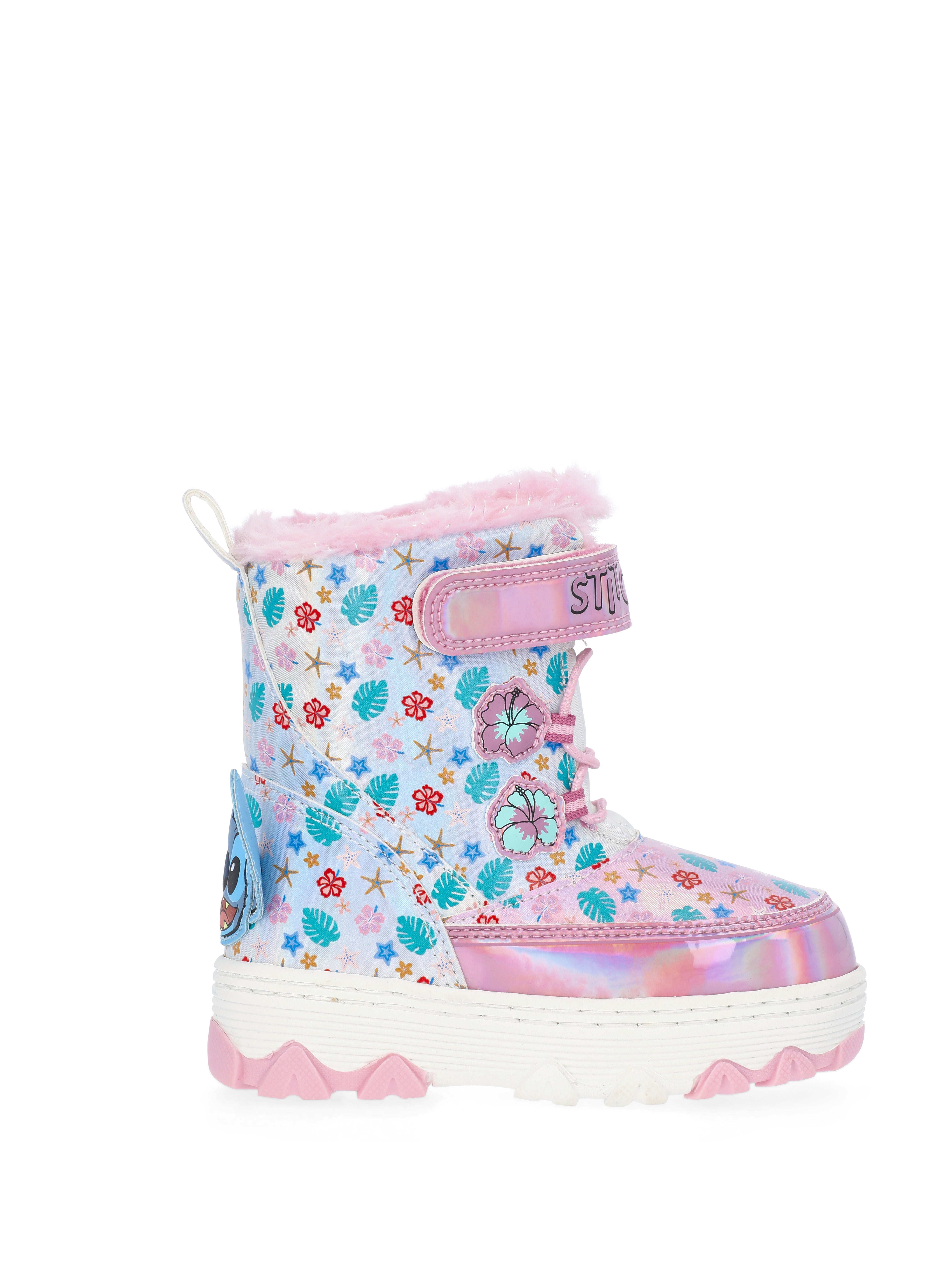 Disney Stitch Toddler Girls Winter Snow Boots