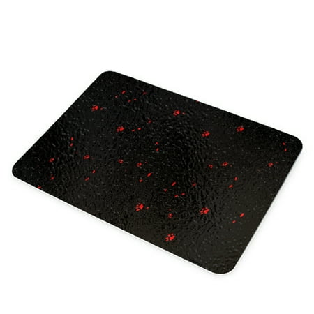 

KuzmarK Glass Cheese Cutting Board 11 x7.75 - Kitty Cat Paw Eyes