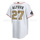 thumbnail image 3 of mlb Astros Béisbol Houston Astros Alvarez Altuve Platinum Camiseta con impresión digital 3D, 3 of 5