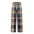 thumbnail image 4 of Mens Pajama Pants Plain Sleep Lounge Pant Casual Sleepwear Pants PJ Bottoms Jogger Trousers with Pockets and Drawstring, 4 of 6