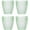 Emerald, variant on 7oz Acrylic Drinking Glasses 4Pcs Tumblers Drinkware, Reusable Unbreakable Water Glasses Cups Stackable Dishwasher Safe for Home Outdoors Restaurant,Light Blue,7oz