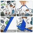 thumbnail image 6 of Blue Football Game Icons Pattern Toddler Nap Mats for Kids Preschool,Sleeping Mat Bag or Kids,Toddler Sleeping Bag,Toddler Nap Mat or Daycare, 6 of 6